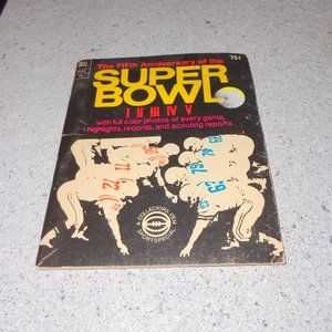 Super Bowl Pamphlet Book - first printing 1971 - I  II   III  IV   V